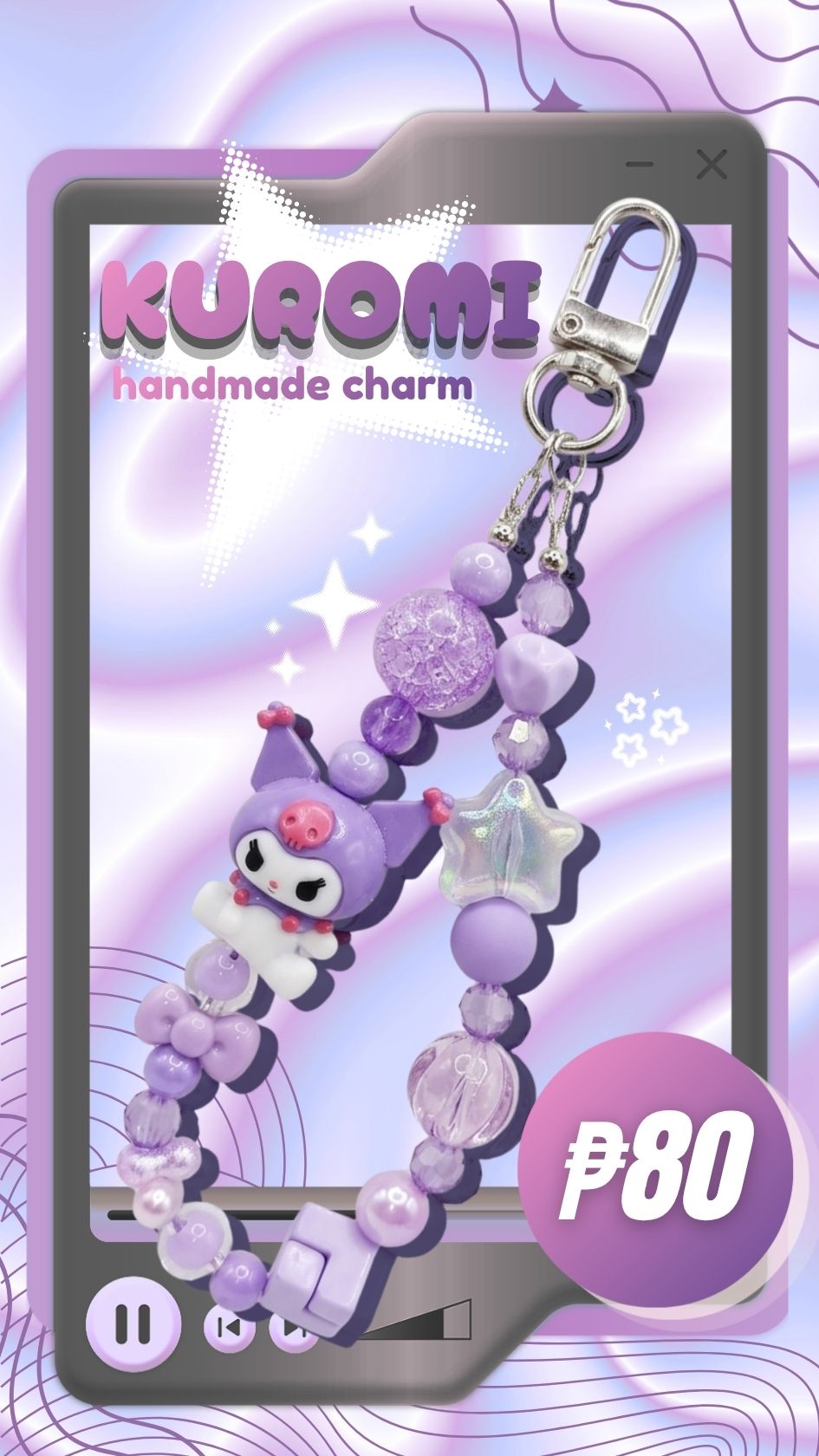Kuromi Charm Reel