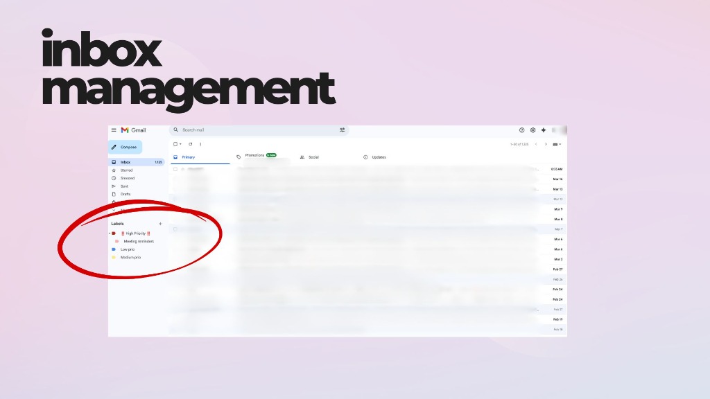 Inbox Management