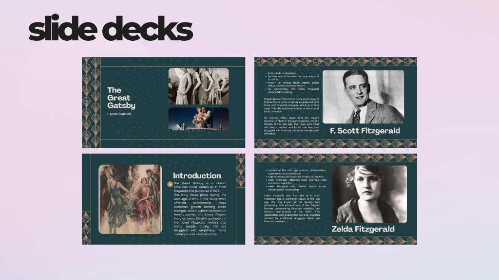 Slide Decks