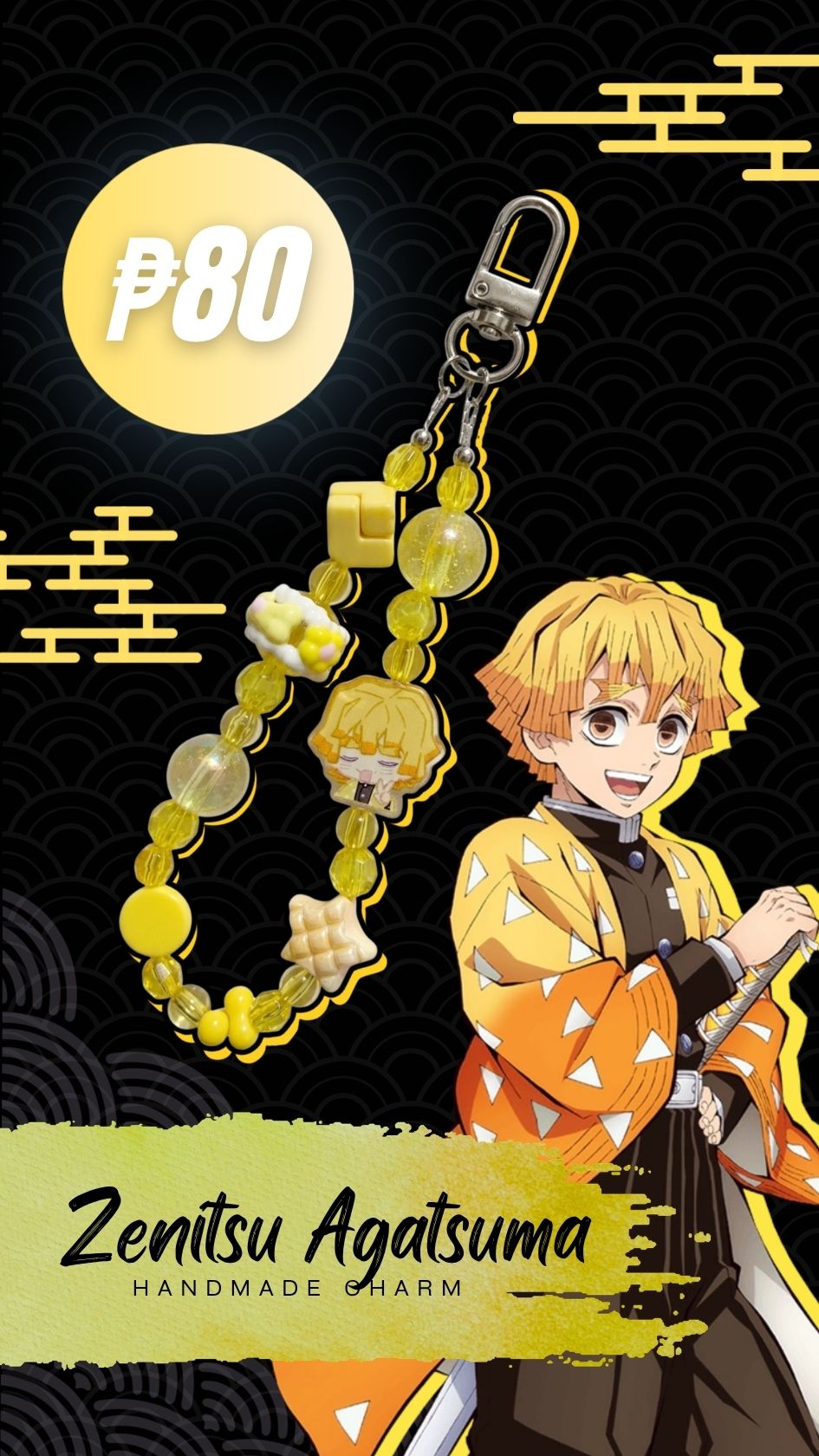 Zenitsu Agatsuma Charm Reel